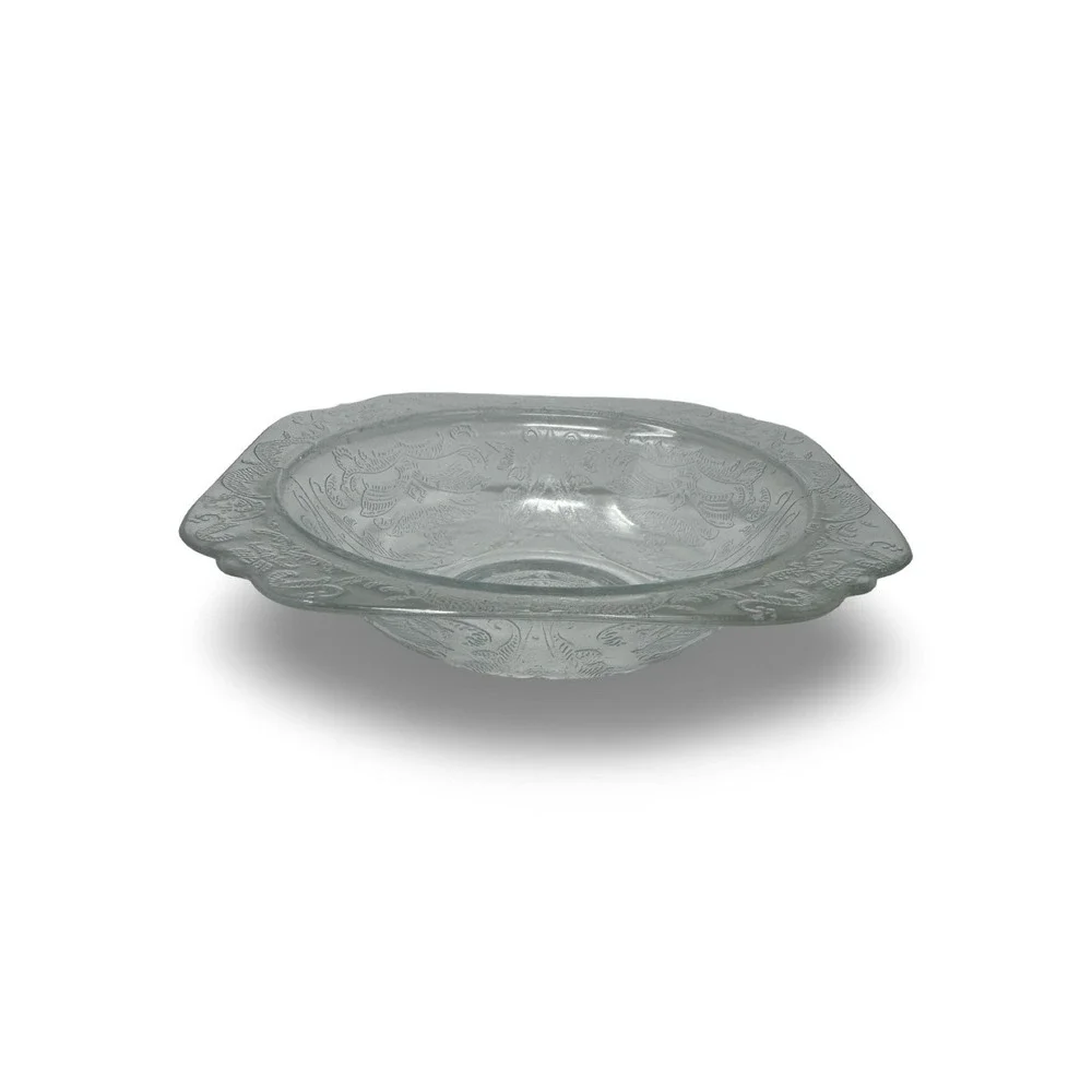 ONE Indiana Glass Madrid Recollection Clear Depression Salad Soup Cereal Bowl